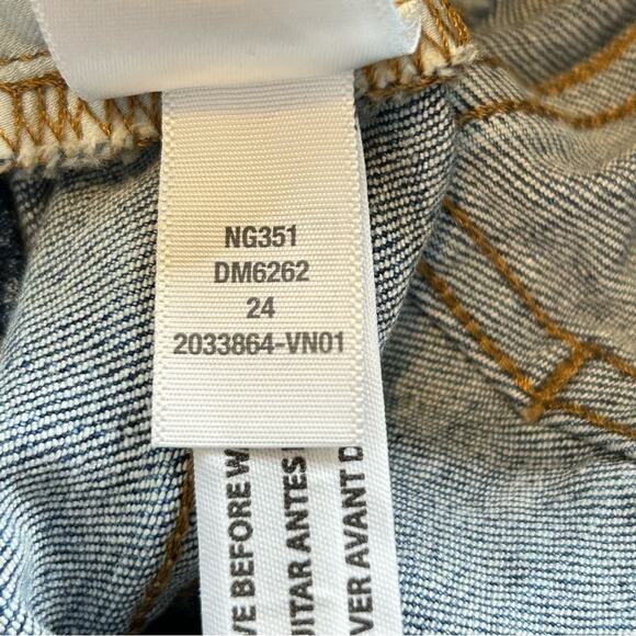 Madewell Cali Demi-Boot Jeans in Glenside Wash Size 24 - Picture 11 of 11